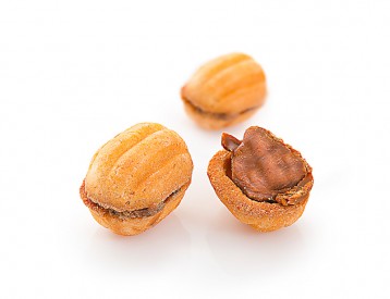 Cookies "Walnuts with condensed milk"